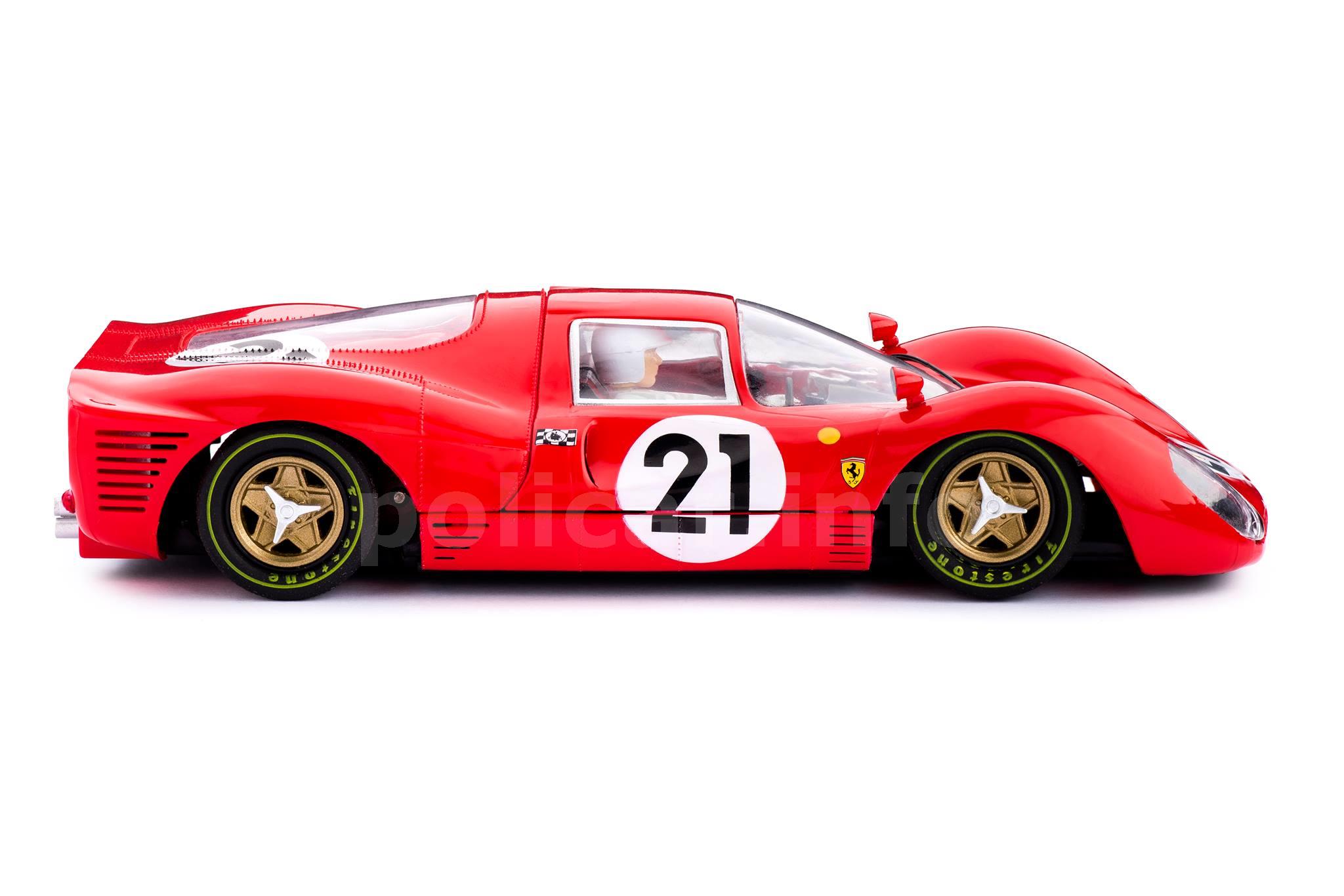 Ferrari 330 P4 - n.21 2nd Le Mans 1967 (POLICAR by Slot.it - CAR06A)