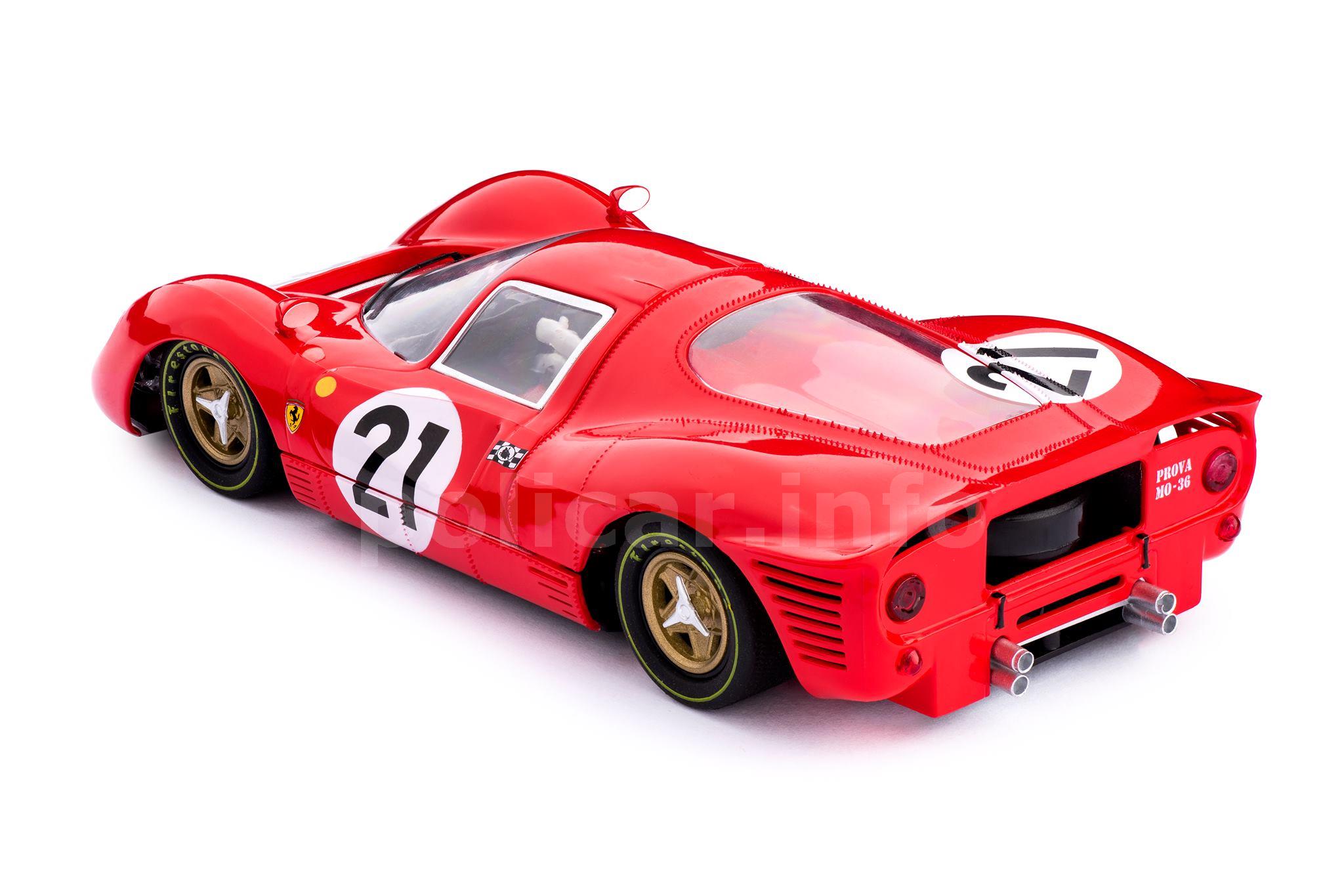 Ferrari 330 P4 - n.21 2nd Le Mans 1967 (POLICAR by Slot.it - CAR06A)