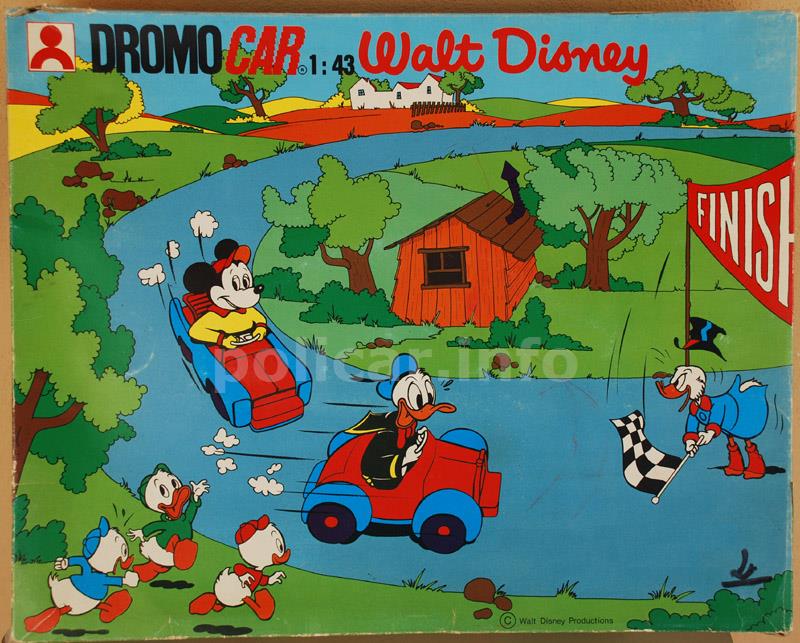 Pista Dromocar Walt Disney  (Dromocar 701DN)