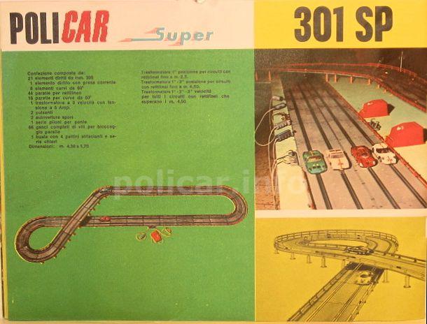 301SP - Pista Policar SUPER 1/24 8 allungato