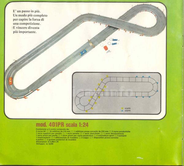 401PR - Pista Policar Racing 1/24 a 