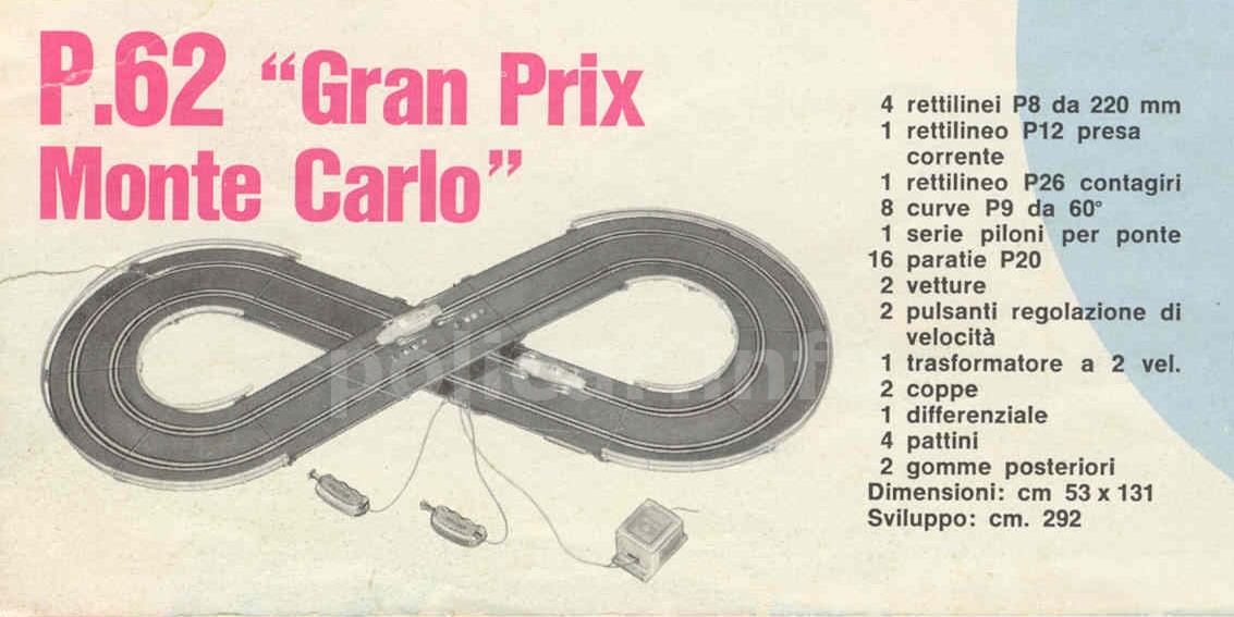 P62 - Confezione pista Gran Prix Montecarlo