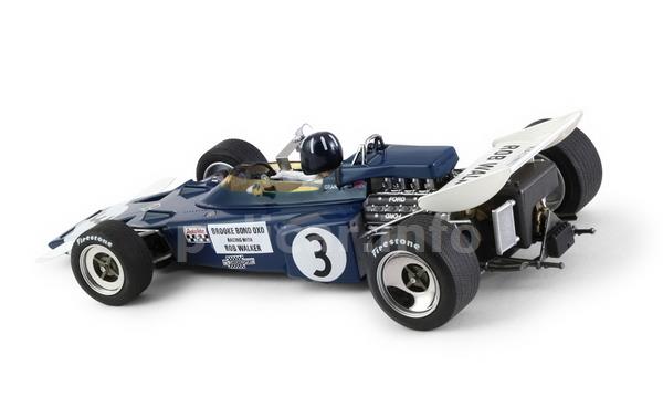 Lotus 72 n. 3  Graham Hill Oulton Park GP 1970 (POLICAR by Slot.it - CAR02B)