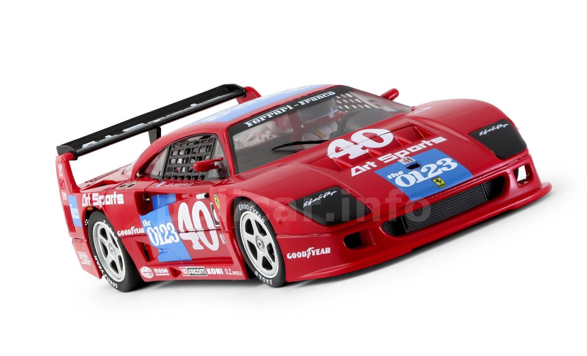 Ferrari F40 n.40 J.P.Jabouille Road America 1990 (POLICAR by Slot.it - CAR03A)