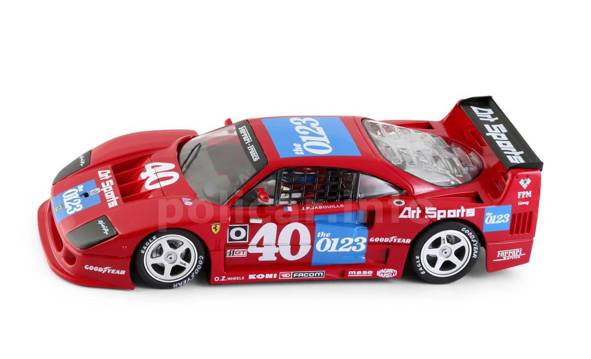 Ferrari F40 n.40 J.P.Jabouille Road America 1990 (POLICAR by Slot.it - CAR03A)