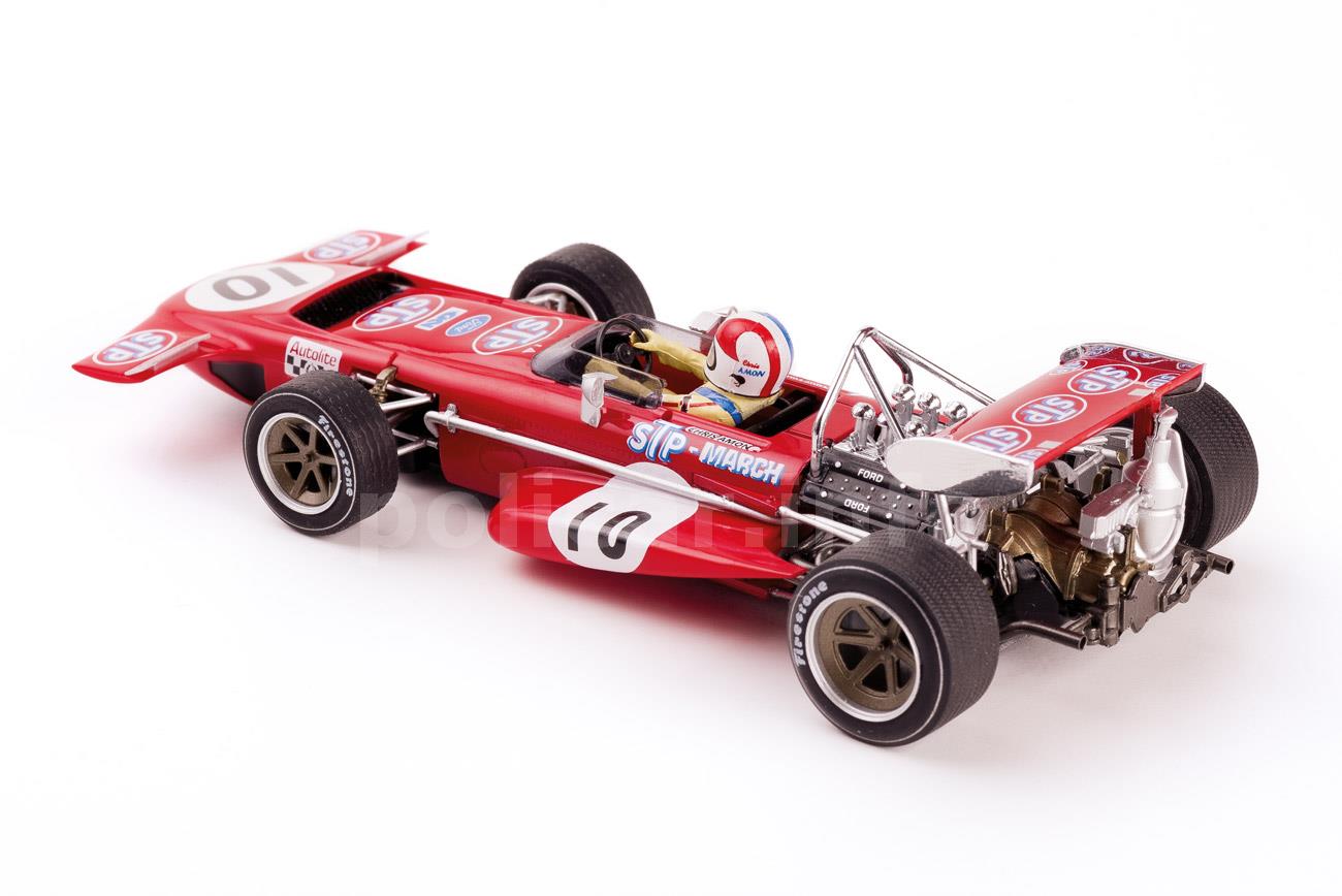 March 701 - #10 Chris Amon - Spa GP 1970 (POLICAR by Slot.it - CAR04A)