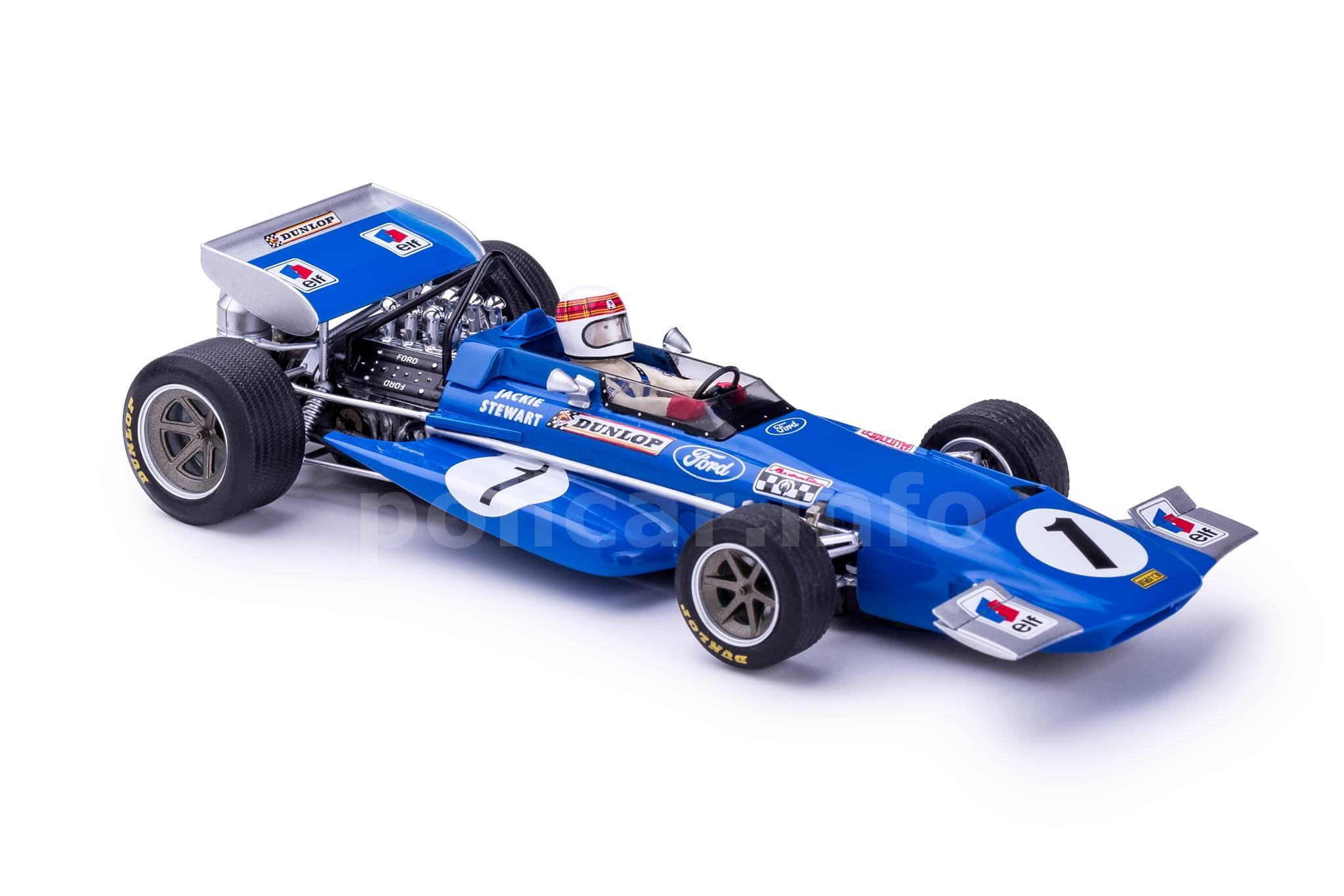 March 701 - #1 Jackie Stewart - 1st Jarama 1970  (POLICAR by Slot.it - CAR04B)