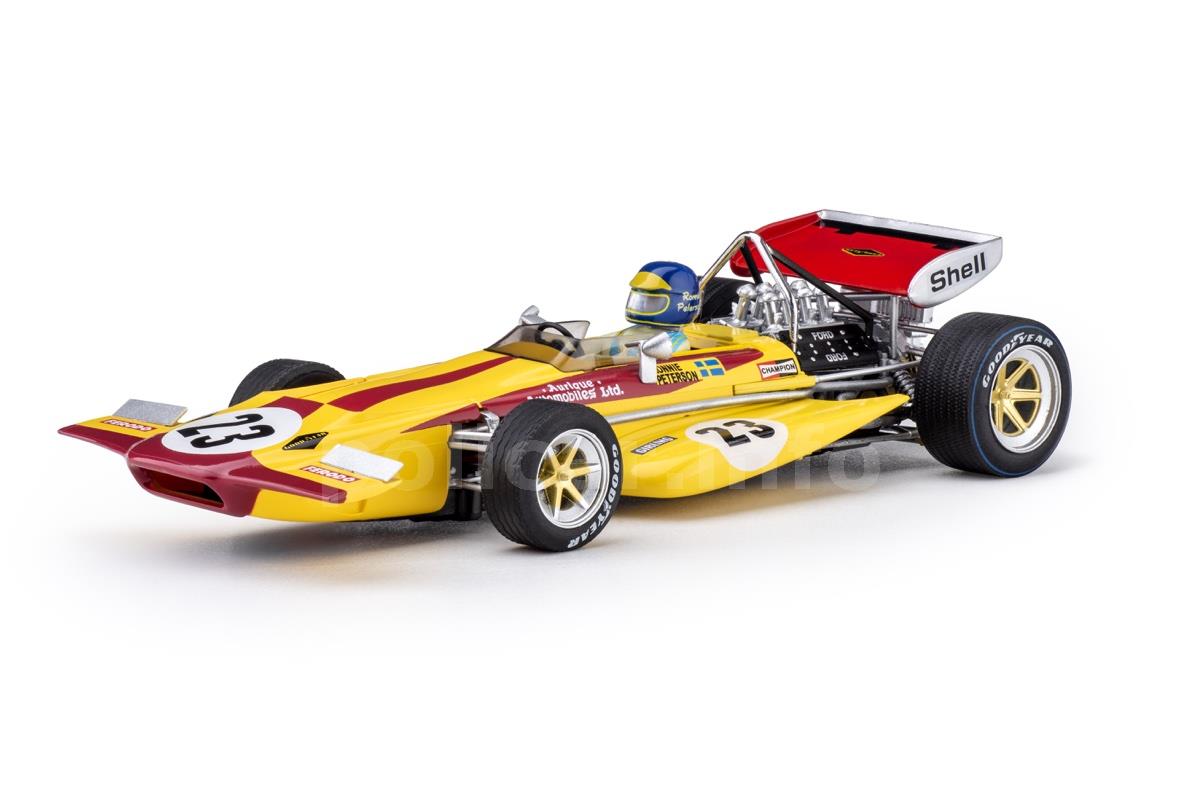 March 701 - #23 Ronnie Peterson - Monaco GP 1970 (POLICAR by Slot.it - CAR04C)