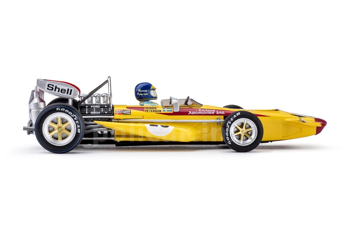 March 701 - #23 Ronnie Peterson - Monaco GP 1970 (POLICAR by Slot.it - CAR04C)