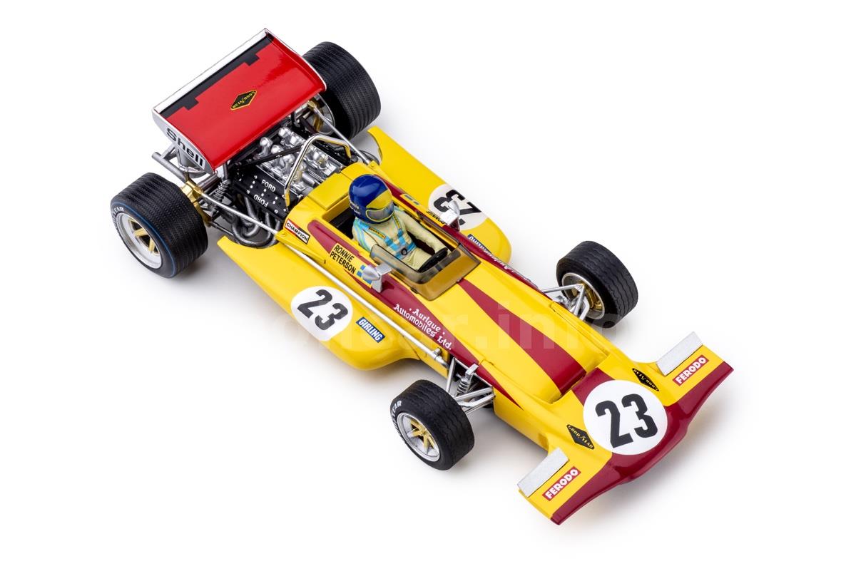 March 701 - #23 Ronnie Peterson - Monaco GP 1970 (POLICAR by Slot.it - CAR04C)