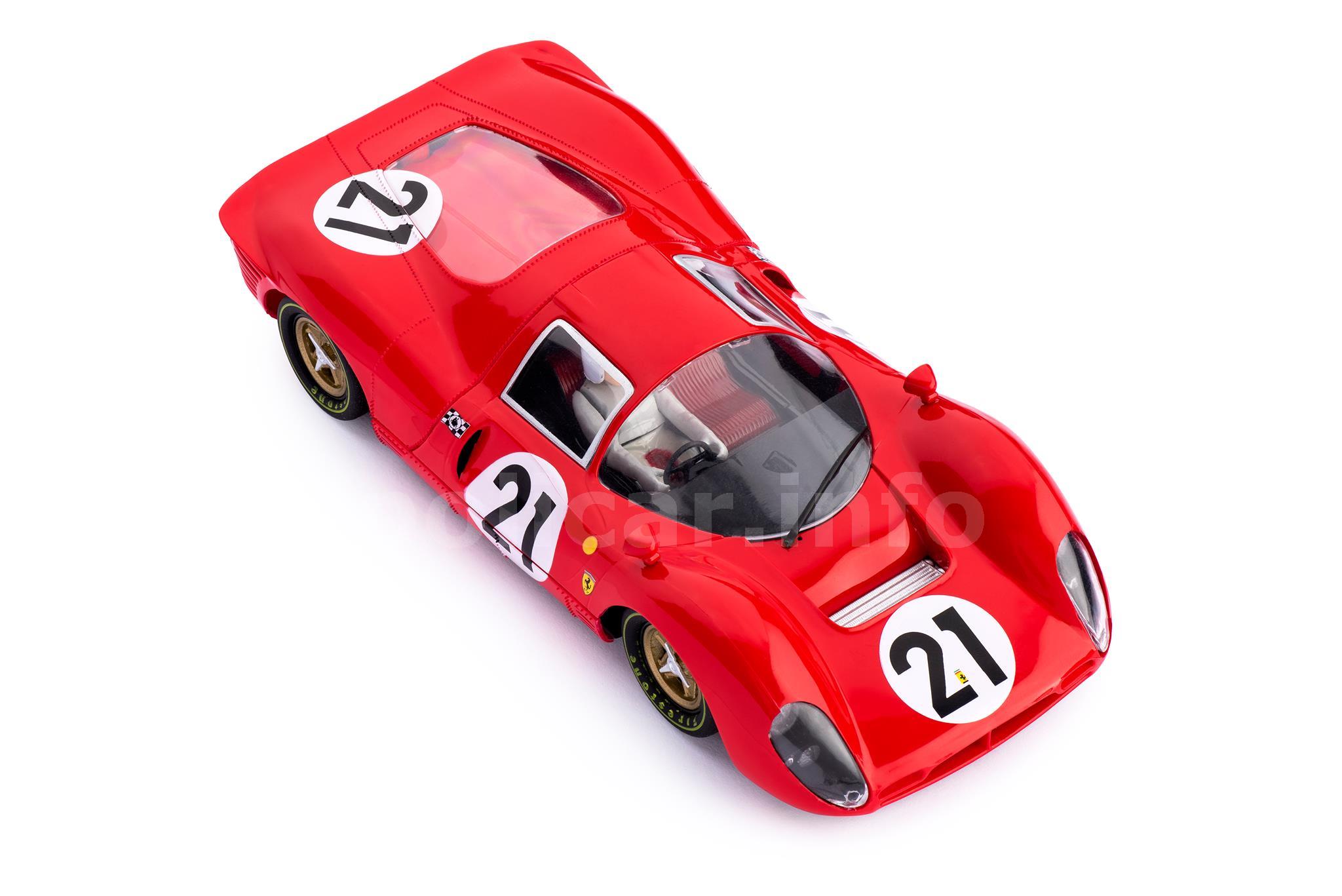 CAR06A - Ferrari 330 P4 - n.21 2nd Le Mans 1967