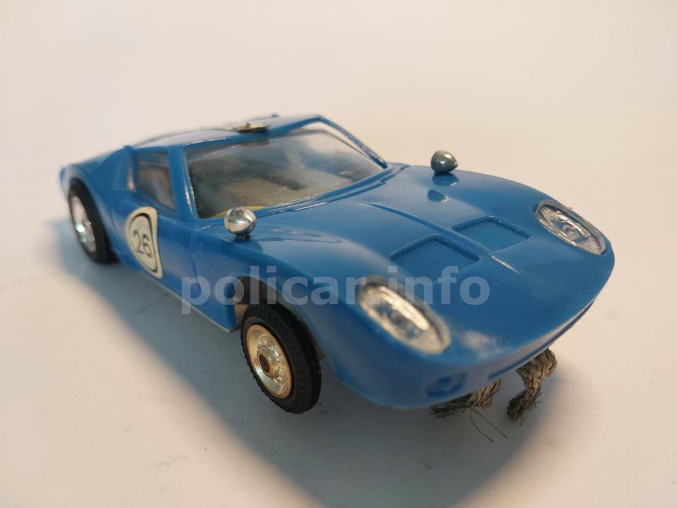 POLY Lamborghini Miura BLU POLY Lamborghini Miura BLU