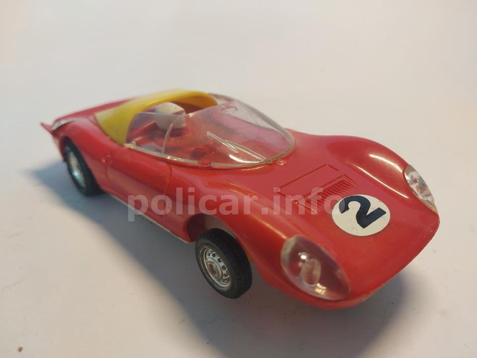 POLICAR A73 FERRARI DINO 206 SPORT FARI BIANCHI POLICAR A73 FERRARI DINO 206 SPORT FARI BIANCHI