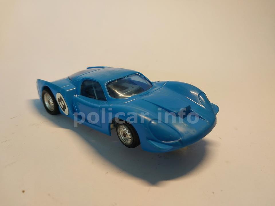 POLICAR A85 ALPINE RENAULT A220 Blu/Turchese #8 POLICAR A85 ALPINE RENAULT A220 Blu/Turchese #8