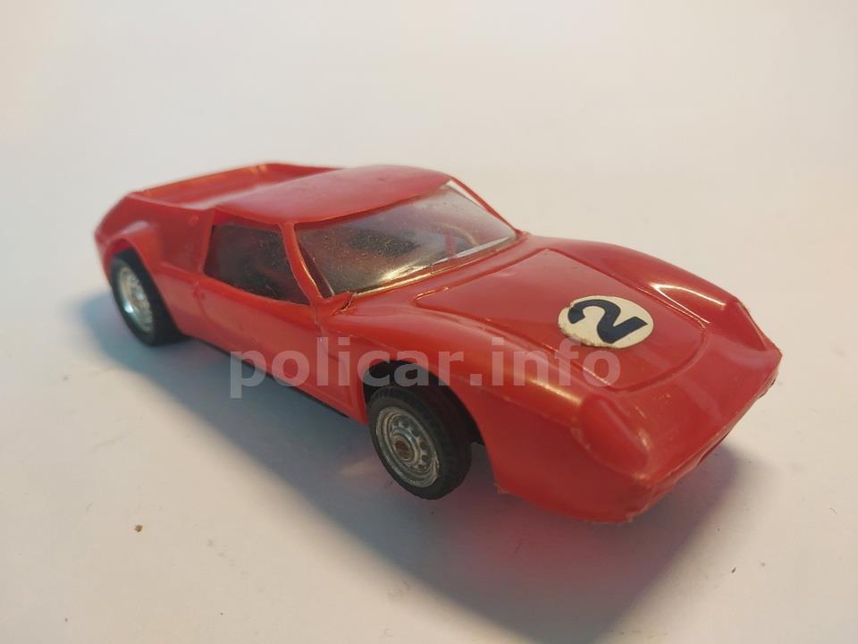 POLICAR A81 LOTUS EUROPA ROSSA POLICAR A81 LOTUS EUROPA ROSSA