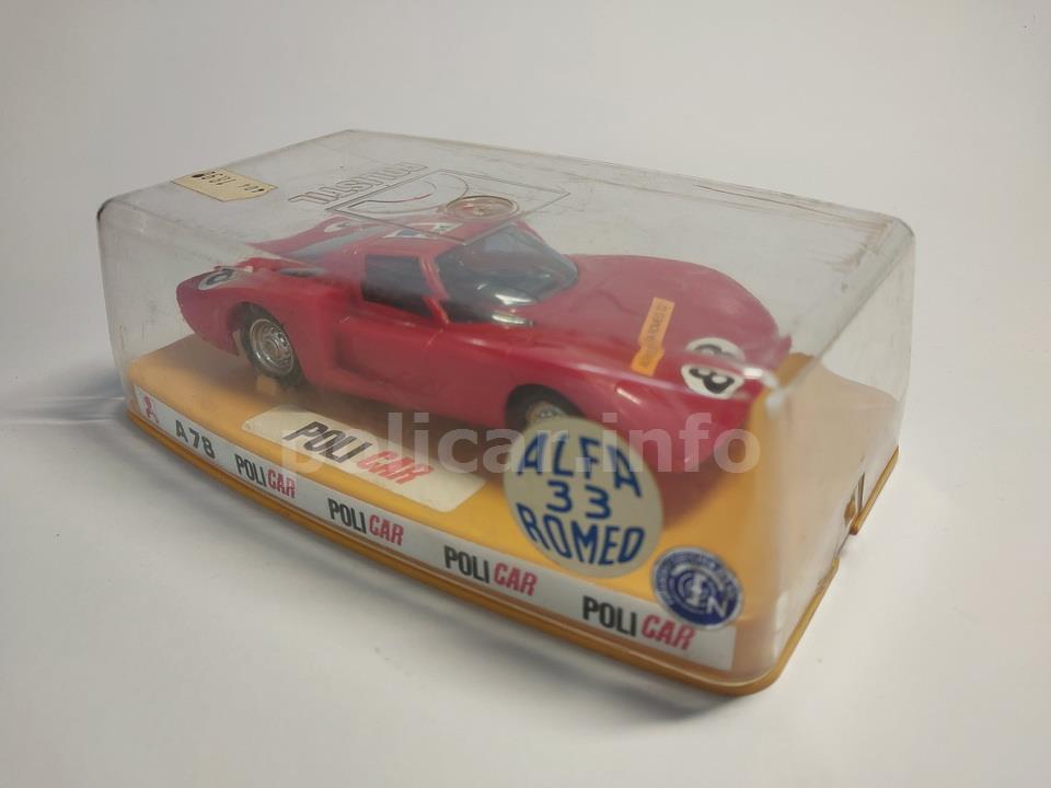 POLICAR A78 ALFA ROMEO 33/2 DAYTONA #4 IN SCATOLA POLICAR A78 ALFA ROMEO 33/2 DAYTONA #4 IN SCATOLA
