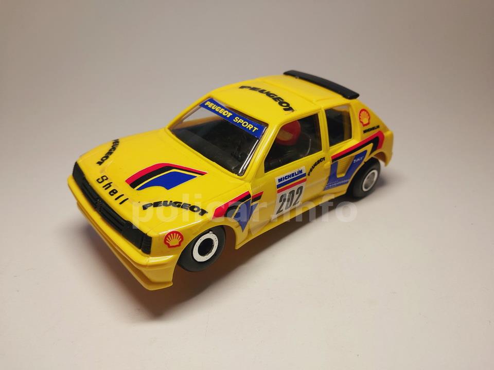 POLISTIL F1 PROFESSIONAL 31107 Peugeot 205 Rally gialla NUOVA IN SCATOLA POLISTIL F1 PROFESSIONAL 31107 Peugeot 205 Rally gialla NUOVA IN SCATOLA