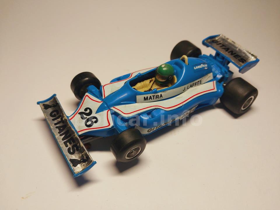 POLISTIL A109 Ligier Gitanes Matra JS9 SERIE CHAMPION 175 SCALA 1/32 POLISTIL A109 Ligier Gitanes Matra JS9 SERIE CHAMPION 175 SCALA 1/32