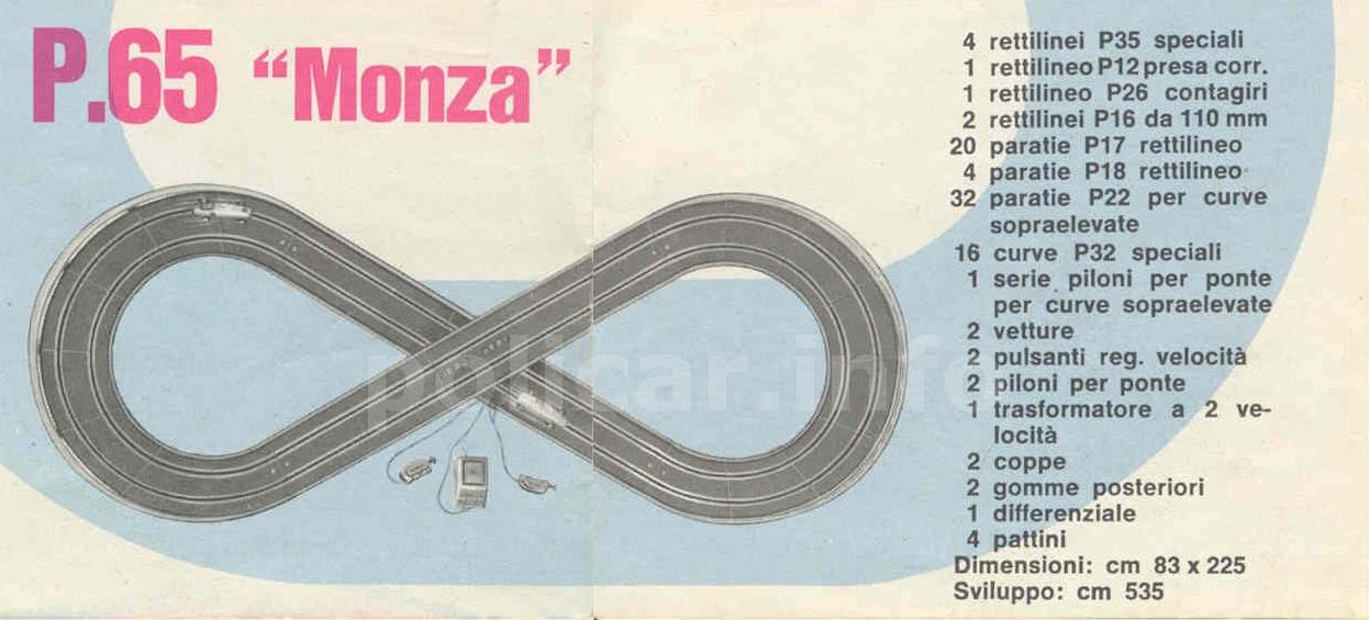 Confezione Pista Monza (Policar APS - P65)