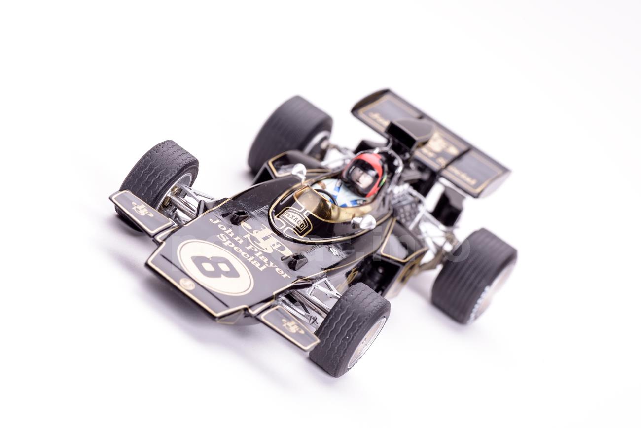 Lotus 72 n. 8 Emerson Fittipaldi Monaco GP 1972 (POLICAR by Slot.it - CAR02C)