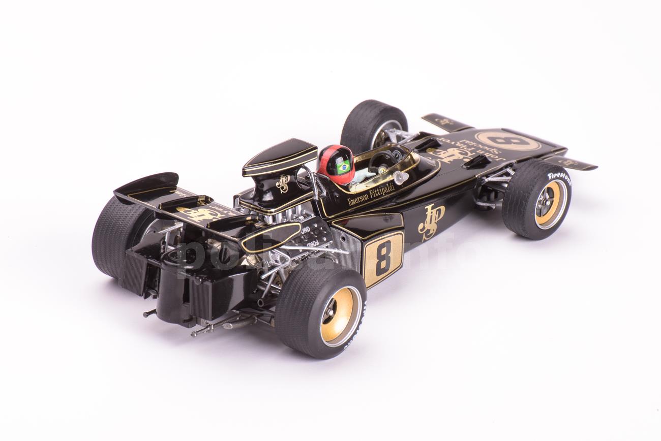 Lotus 72 n. 8 Emerson Fittipaldi Monaco GP 1972 (POLICAR by Slot.it - CAR02C)