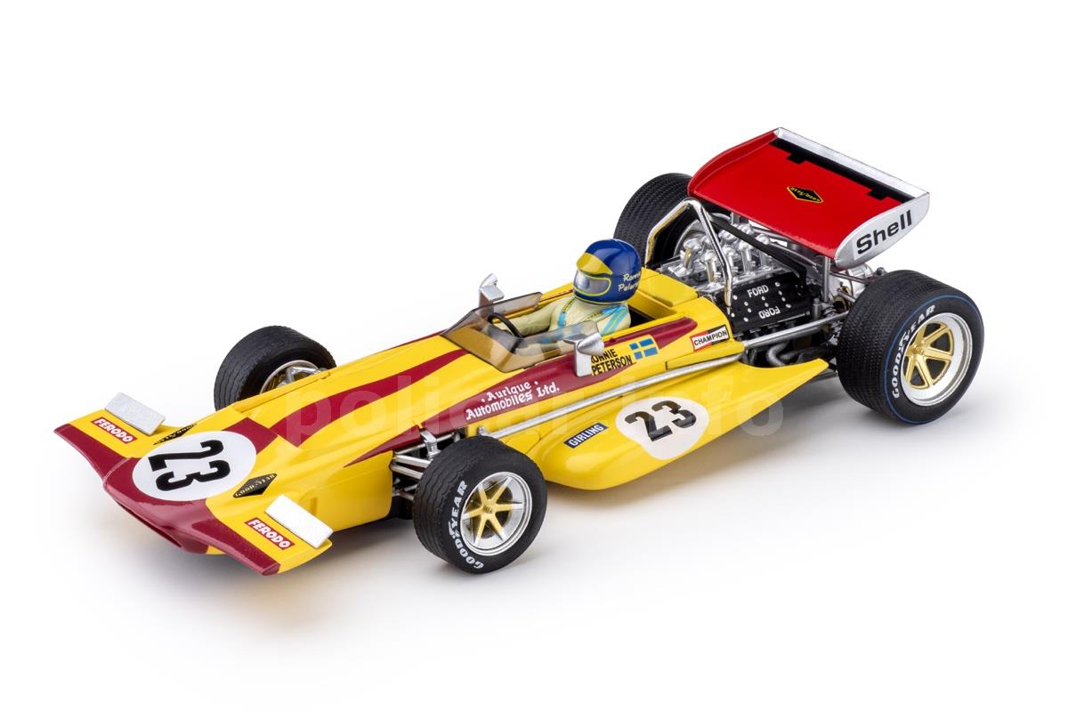 March 701 - #23 Ronnie Peterson - Monaco GP 1970 (POLICAR by Slot.it - CAR04C)