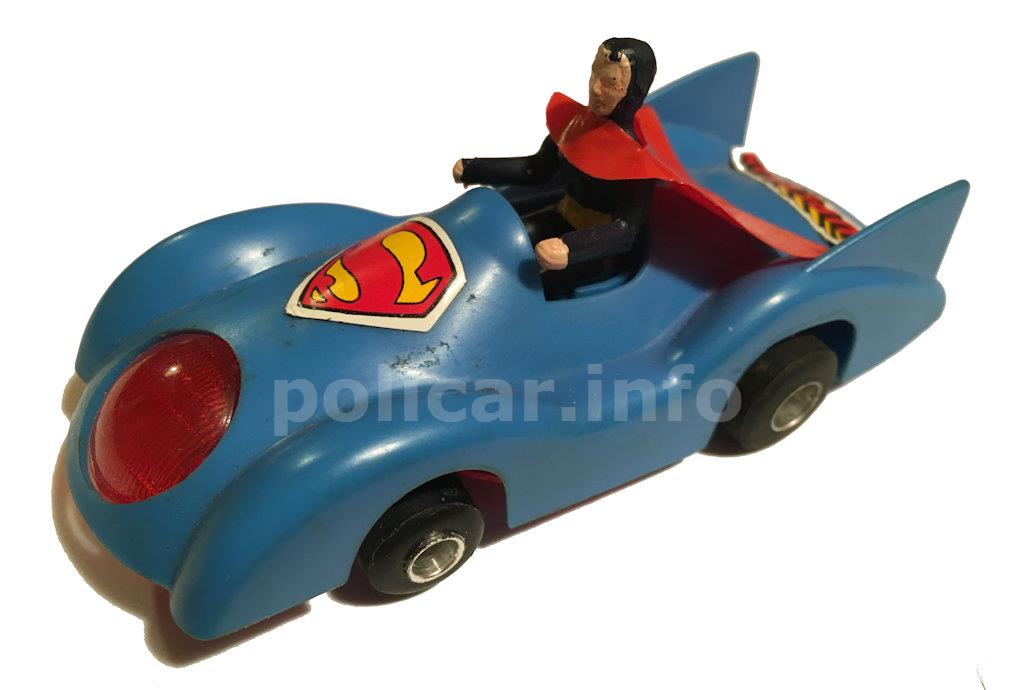 Slotcar Policar Polistil Dromocar Auto di Superman  (Secondo tipo)